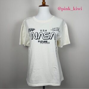 Grayson Threads Cream NASA Graphic Tee